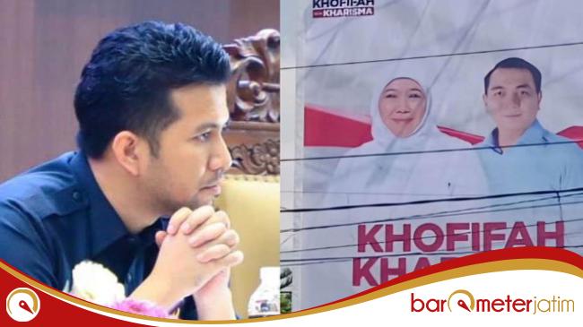 Gerindra Masih Ogah Rekom Emil, Baliho Khofifah-Kharisma Malah Bertebaran!