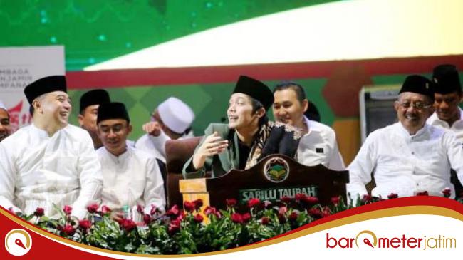 Pengajian di Kota Pahlawan Bareng 27 Ribu Jamaah, Gus Iqdam: Saya Orang Blitar Bangga dengan&nbsp;Surabaya!