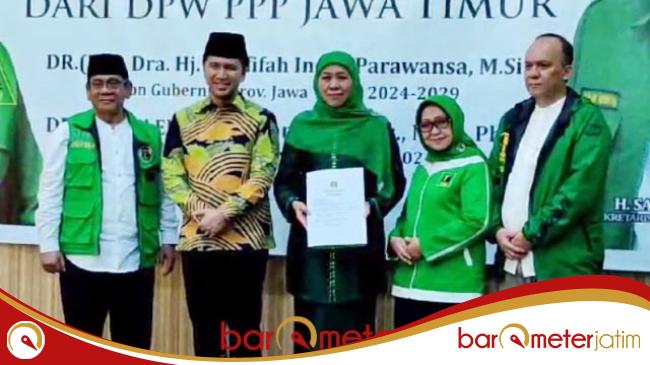 PPP Gerak Cepat Beri Rekom Khofifah-Emil Maju Pilgub Jatim, Gerindra dan PAN Masih Adem&nbsp;Ayem!