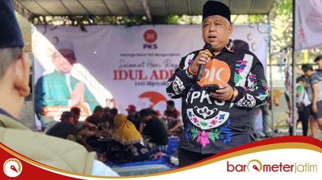 PKS Jatim Bagikan 200.525 Paket Daging, Kang Irwan: Jaga Semangat Kurban Menyala di&nbsp;Hati!