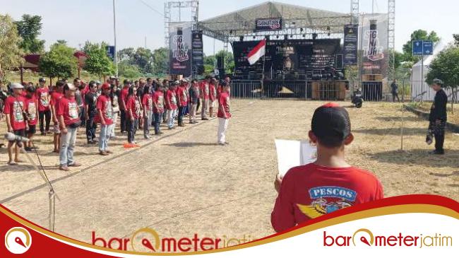 Hari Lahir Pancasila, Ratusan Pecinta Vespa Indonesia Gelar Apel di Bumi Wali Tuban