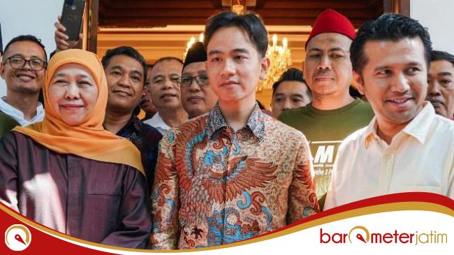PDIP Berupaya Dongkel Emil Sebut Kelasnya Menteri, Gibran: Sudah Sepaket dengan&nbsp;Khofifah!