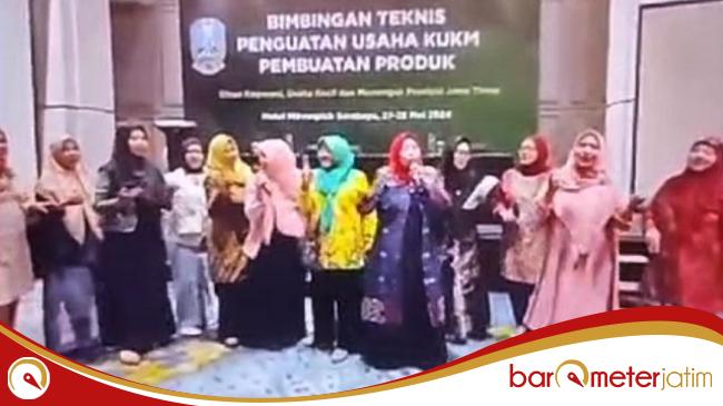 Apa-apaan Ini! Bimtek Dinkop UKM Jatim kok Jadi Ajang Kampanye Dukung Khofifah di Pilgub 2024