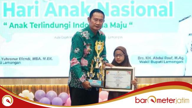 Peringatan HAN 2024 di Lamongan, Momen Lindungi Hak Anak dan Siapkan Generasi&nbsp;Emas