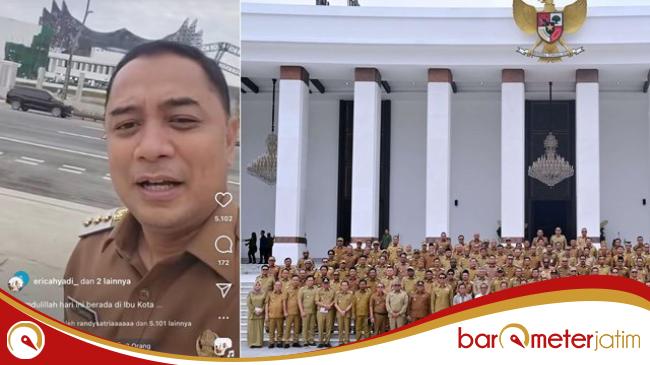 Ngevlog di IKN, Eri Cahyadi Optimistis Surabaya Bakal Jadi Hub Ibu Kota&nbsp;Baru
