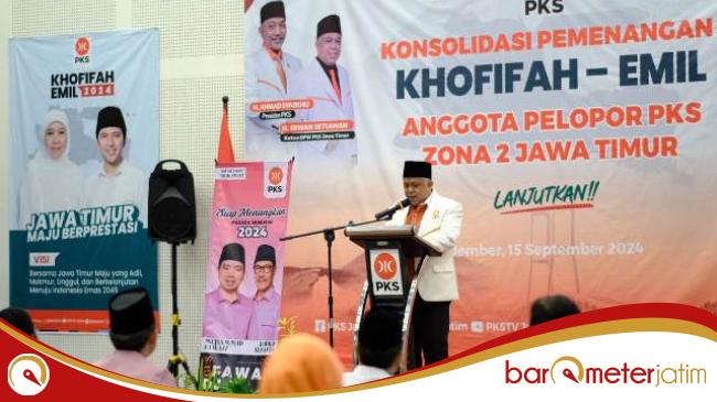 PKS Total Menangkan Khofifah-Emil, Sebut Banyak Prestasi Raih 738&nbsp;Penghargaan!