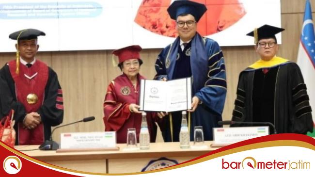 Megawati Raih Profesor Kehormatan di Uzbekistan, Adi Sutarwijono: PDIP Surabaya&nbsp;Bangga!