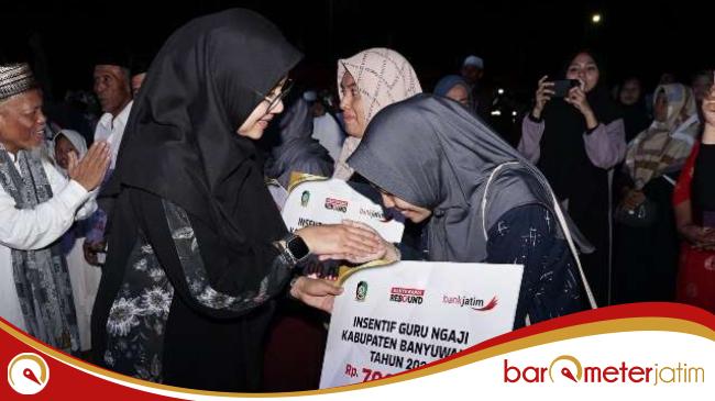 Ipuk Serahkan Insentif 14.119 Guru Ngaji: Mereka Ujung Tombak Pembelajaran Al&nbsp;Qur’an